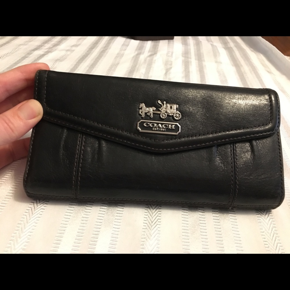 Coach Madison Leather wallet